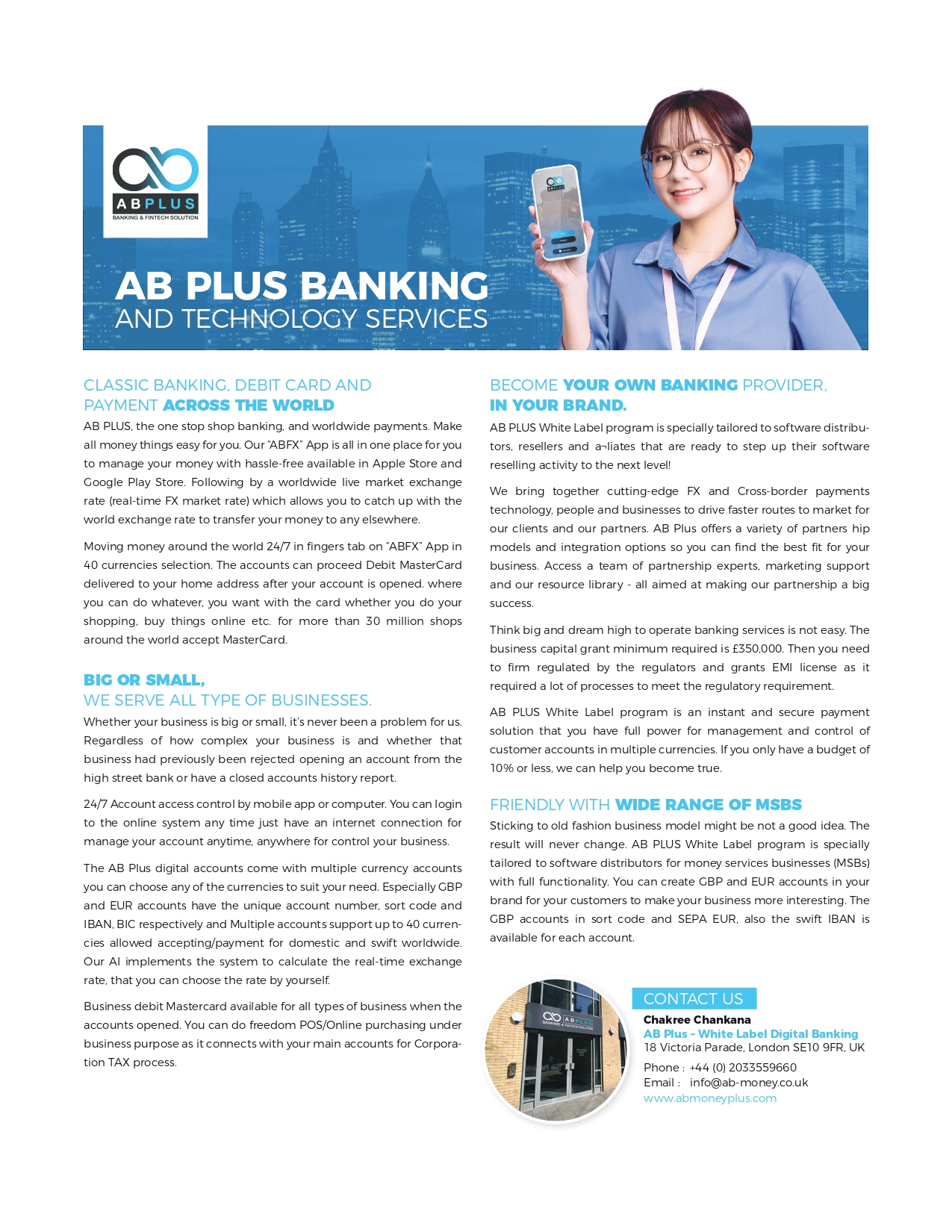 Featured in a global finance magazine